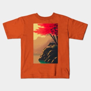 Seclusion of Sunset Kids T-Shirt